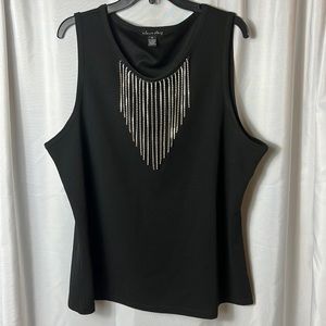 A Love Story Blouse with Rhinestones 🌺